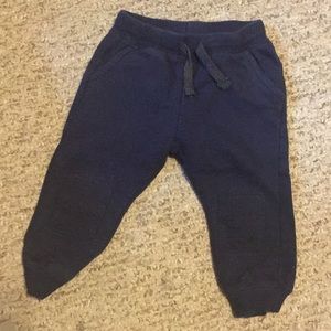 Zara blue pants with pockets 12/18m